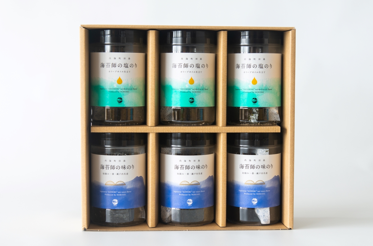 SETOUCHI SEAWEED 塩3・味3 セット