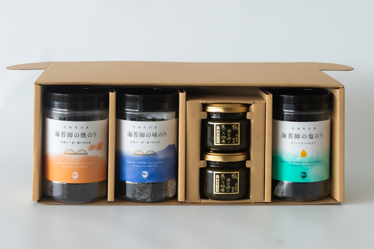 SETOUCHI SEAWEED 焼・味・塩・極2 セット