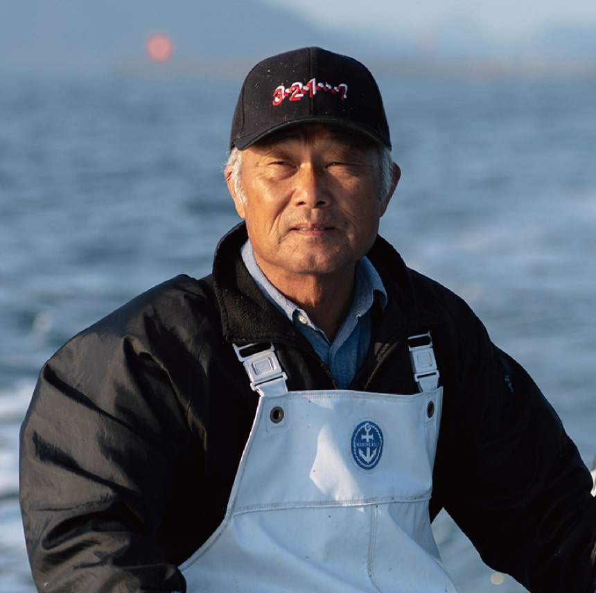 兼田敏信/2代目海苔師/社長 写真